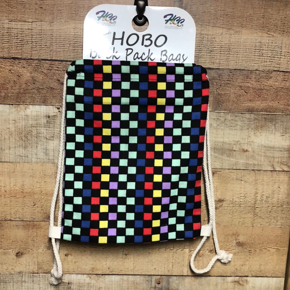Hobo backpack drawstring bag
